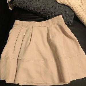 Cream skirt